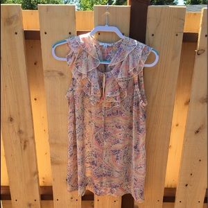 CAbi sleeveless blouse